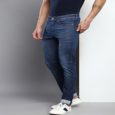 Men’s Slim Fit Stretch Denim Jeans - Image 2